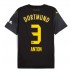 Borussia Dortmund Waldemar Anton #3 Venkovní Dres 2024-25 Krátkým Rukávem